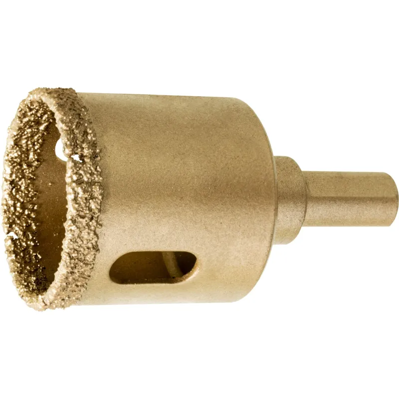 Otwornica z nasypem diamentowym 35 mm, diament lutowany