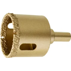 Otwornica z nasypem diamentowym 40 mm, diament lutowany