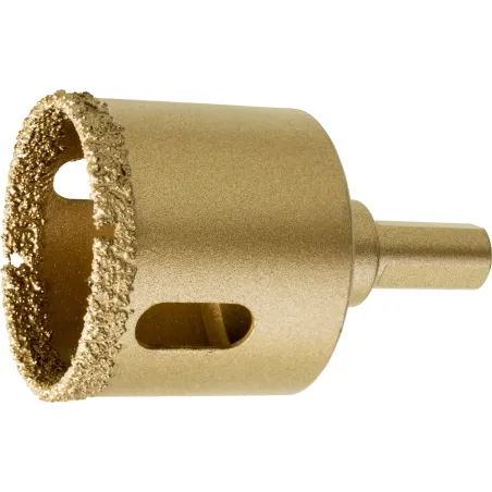 Otwornica z nasypem diamentowym 40 mm, diament lutowany