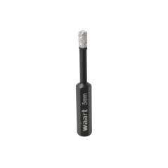 Otwornica z nasypem diamentowym 5 mm, diament lutowany