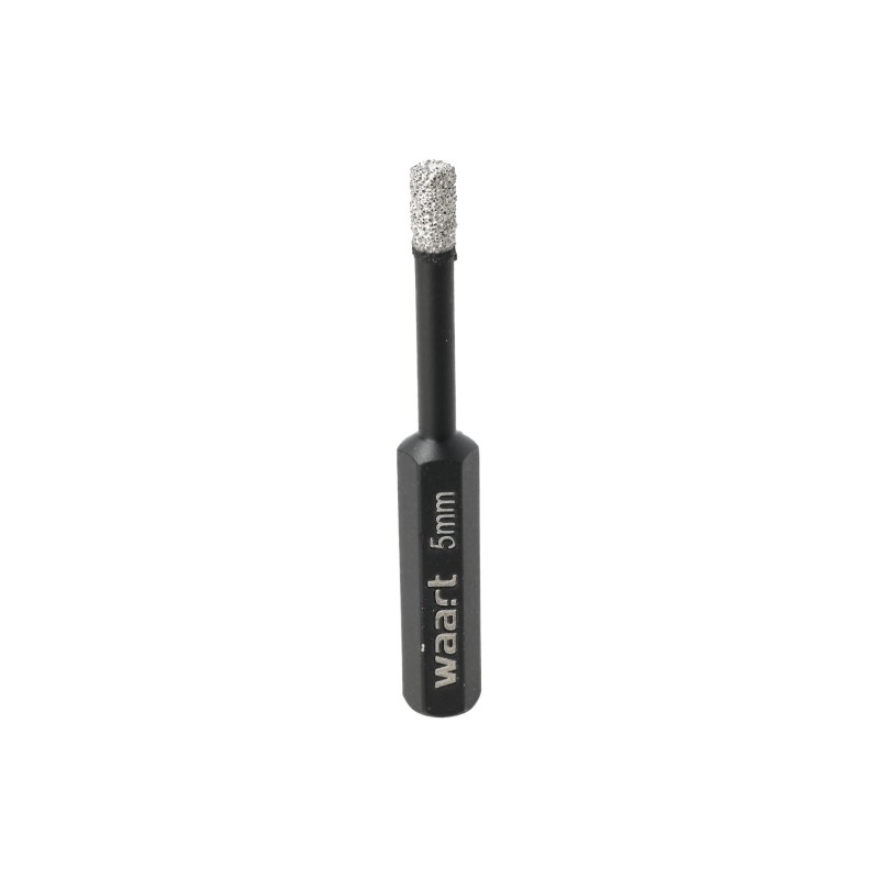 Otwornica z nasypem diamentowym 5 mm, diament lutowany