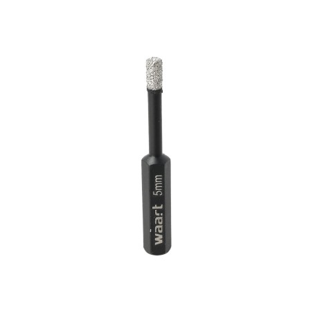 Otwornica z nasypem diamentowym 5 mm, diament lutowany