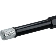 Otwornica z nasypem diamentowym 5 mm, diament lutowany