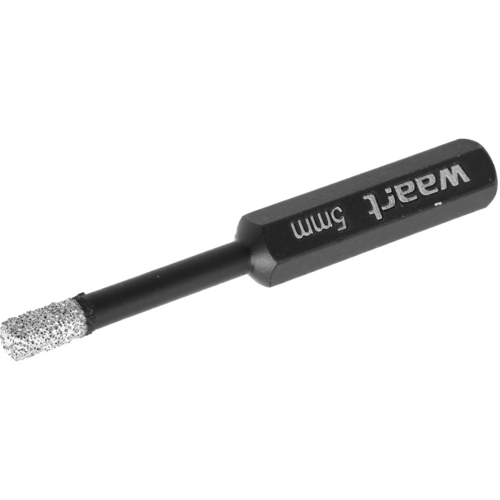 Otwornica z nasypem diamentowym 5 mm, diament lutowany