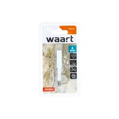 Otwornica z nasypem diamentowym 6 mm, diament lutowany