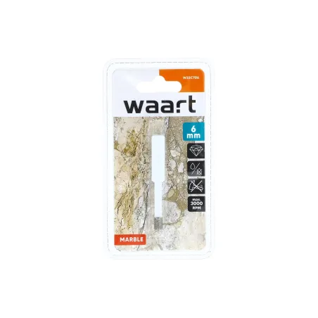 Otwornica z nasypem diamentowym 6 mm, diament lutowany