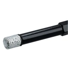 Otwornica z nasypem diamentowym 8 mm, diament lutowany