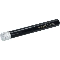 Otwornica z nasypem diamentowym 10 mm, diament lutowany