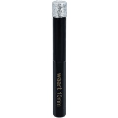 Otwornica z nasypem diamentowym 10 mm, diament lutowany