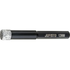 Otwornica z nasypem diamentowym 12 mm, diament lutowany