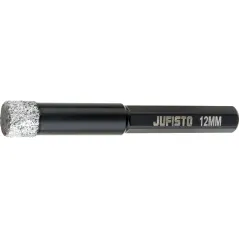 Otwornica z nasypem diamentowym 12 mm, diament lutowany