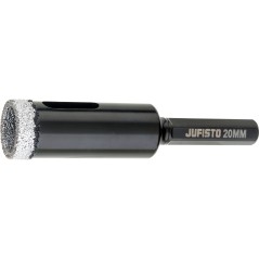 Otwornica z nasypem diamentowym 20 mm, diament lutowany