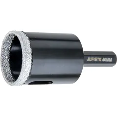 Otwornica z nasypem diamentowym 40 mm, diament lutowany