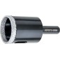 Otwornica z nasypem diamentowym 40 mm, diament lutowany