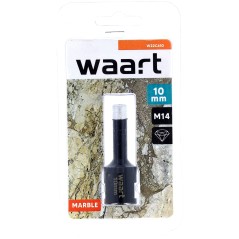 Otwornica z nasypem diamentowym 10 mm, M14, diament lutowany