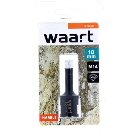 Otwornica z nasypem diamentowym 10 mm, M14, diament lutowany