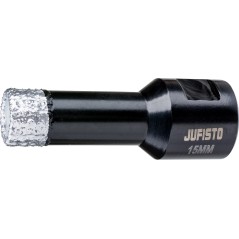 Otwornica z nasypem diamentowym 15 mm, M14, diament lutowany