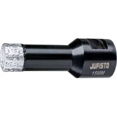 Otwornica z nasypem diamentowym 15 mm, M14, diament lutowany