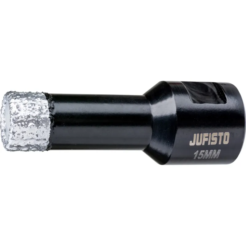 Otwornica z nasypem diamentowym 15 mm, M14, diament lutowany