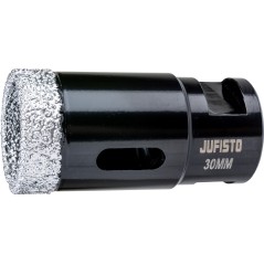 Otwornica z nasypem diamentowym 30 mm, M14, diament lutowany