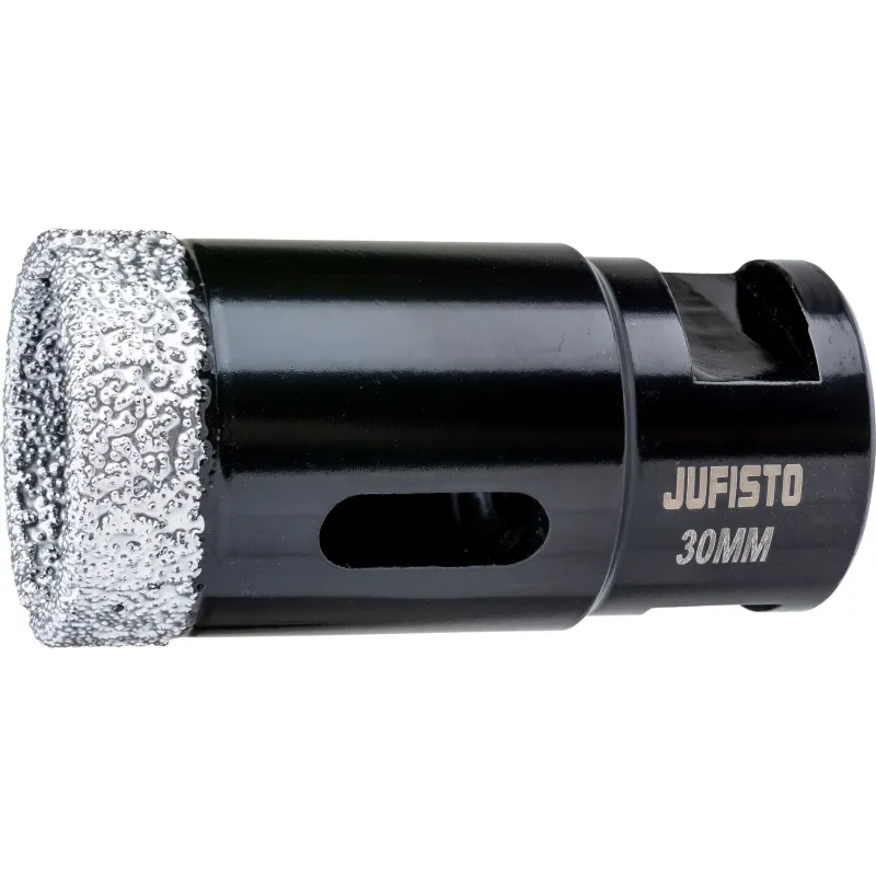 Otwornica z nasypem diamentowym 30 mm, M14, diament lutowany