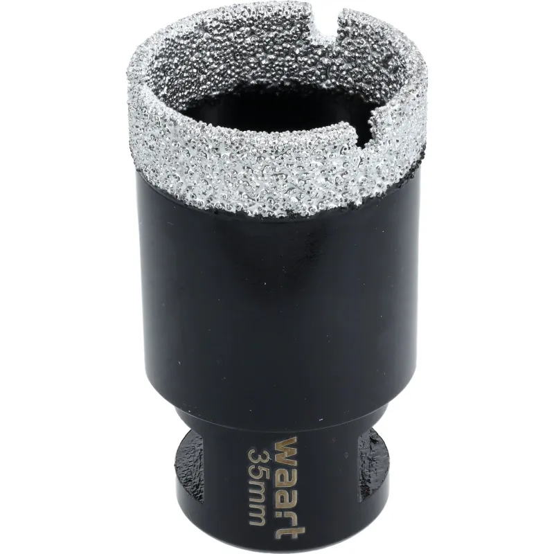 Otwornica z nasypem diamentowym 35 mm, M14, diament lutowany