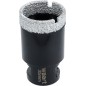 Otwornica z nasypem diamentowym 35 mm, M14, diament lutowany Otwornica z nasypem diamentowym 35 mm, M14, diament lutowany