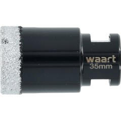 Otwornica z nasypem diamentowym 35 mm, M14, diament lutowany