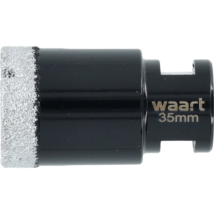Otwornica z nasypem diamentowym 35 mm, M14, diament lutowany