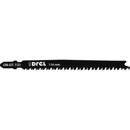 Brzeszczoty do wyrzynarek 90 mm, uchwyt "T", 12/8TPI, do drewna, PVC, 2 szt.