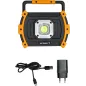 Reflektor 10 W, COB LED, akumulatorowy, USB Reflektor 10 W, COB LED, akumulatorowy, USB