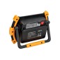 Reflektor 10 W, COB LED, akumulatorowy, USB