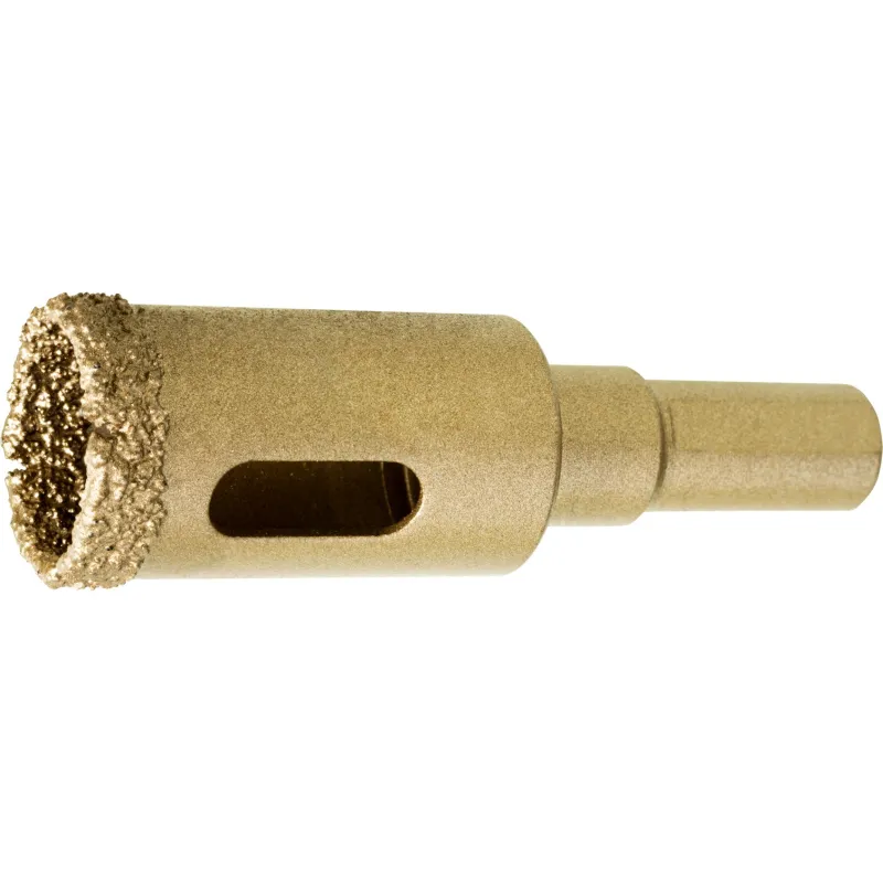 Otwornica z nasypem diamentowym 16 mm, diament lutowany Otwornica z nasypem diamentowym 16 mm, diament lutowany