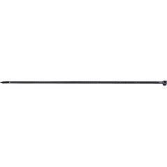 Opaski zaciskowe 2.5 x 150 mm, nylonowe, czarne, 100 szt.