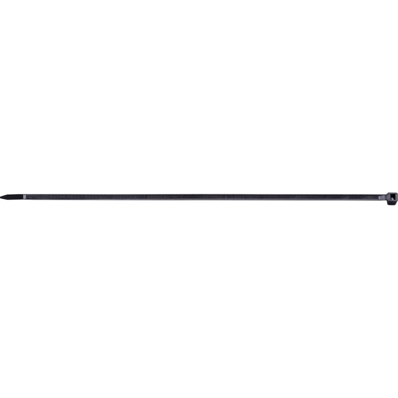 Opaski zaciskowe 3.6 x 200 mm, nylonowe, czarne, 100 szt. Opaski zaciskowe 3.6 x 200 mm, nylonowe, czarne, 100 szt.