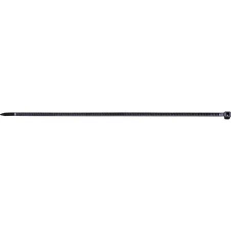 Opaski zaciskowe 4.8 x 250 mm, nylonowe, czarne, 100 szt.