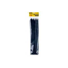 Opaski zaciskowe 4.8 x 430 mm, nylonowe, czarne, 100 szt.