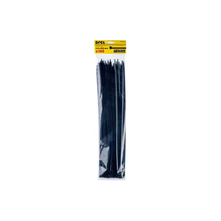 Opaski zaciskowe 4.8 x 430 mm, nylonowe, czarne, 100 szt.