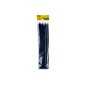 Opaski zaciskowe 4.8 x 430 mm, nylonowe, czarne, 100 szt.