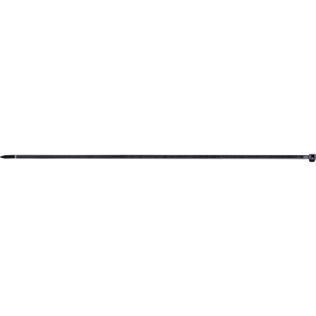 Opaski zaciskowe 7.2 x 500 mm, nylonowe, czarne, 100 szt.