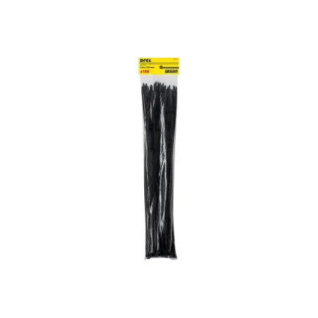 Opaski zaciskowe 9.0 x 720 mm, nylonowe, czarne, 100 szt.