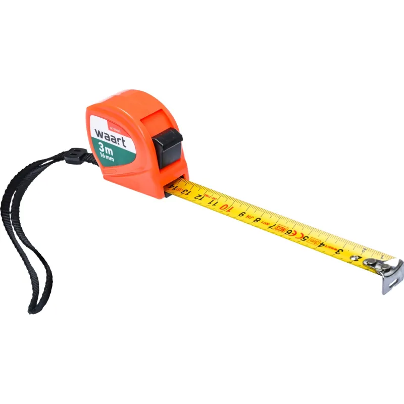 Miara zwijana stalowa 3 m, 16 mm Miara zwijana stalowa 3 m, 16 mm