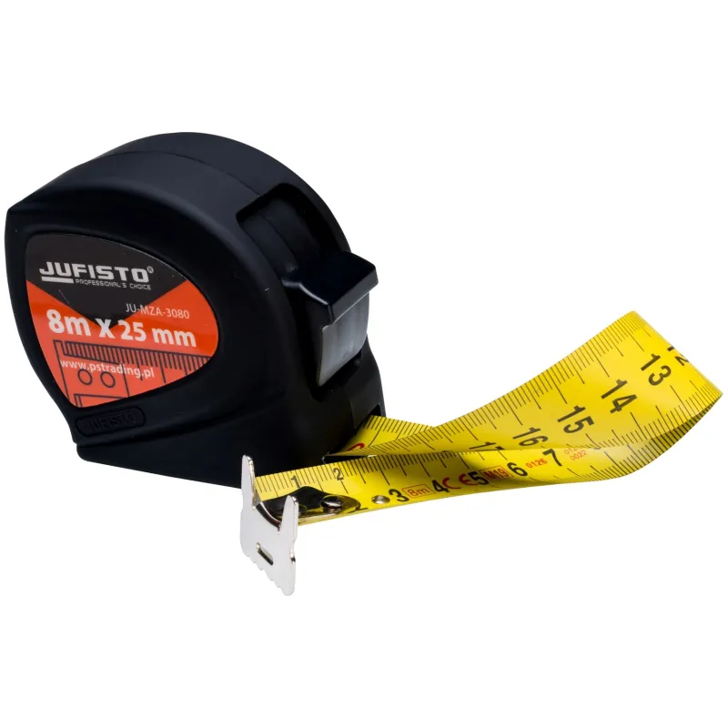 Miara zwijana stalowa 8 m, 25 mm