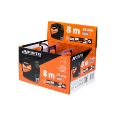 Miara zwijana stalowa 8 m, 25 mm