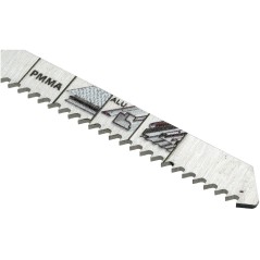 Brzeszczoty do wyrzynarek z uchwytem typu "T", 75 mm, 12TPI, do metalu, PVC, PMMA, 2 szt.