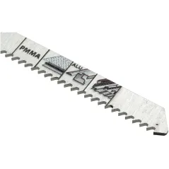 Brzeszczoty do wyrzynarek z uchwytem typu "T", 75 mm, 12TPI, do metalu, PVC, PMMA, 2 szt.