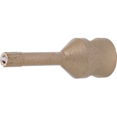 Otwornica z nasypem diamentowym 8 mm, M14, diament lutowany