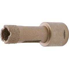 Otwornica z nasypem diamentowym 16 mm, M14, diament lutowany