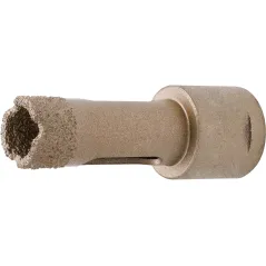 Otwornica z nasypem diamentowym 16 mm, M14, diament lutowany