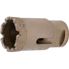 Otwornica z nasypem diamentowym 32 mm, M14, diament lutowany
